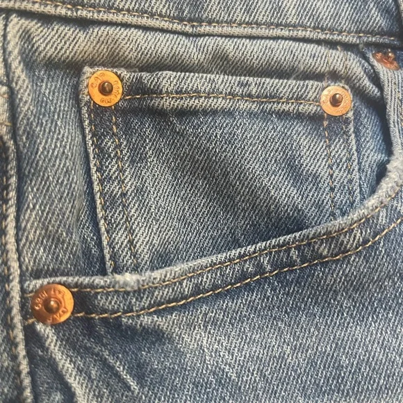 Lee Gray/black Denim Jeans with Gap light wash jeans - Picture 7 of 7